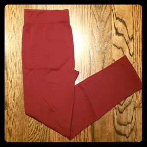 Maroon Leggings